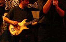 photo of band playing live